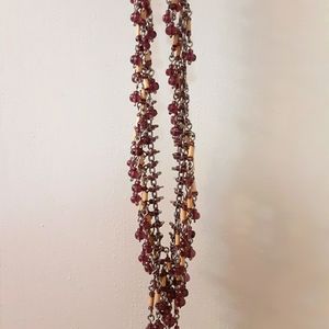 Boho beaded choker
